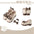 Platform Lolita Shoes Original Design Women's Chocolate Muffin Shoes Pump Heels New Spring and Autumn Sweet Bow Mary Janes