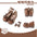 Platform Lolita Shoes Original Design Women's Chocolate Muffin Shoes Pump Heels New Spring and Autumn Sweet Bow Mary Janes