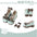 Platform Lolita Shoes Original Design Women's Chocolate Muffin Shoes Pump Heels New Spring and Autumn Sweet Bow Mary Janes